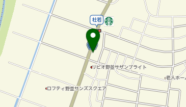 サンキューカット 野並杜若店の地図画像