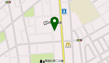 サンキューカット 東越谷店の地図画像