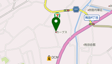 サンキューカット 飛田バイパス店の地図画像