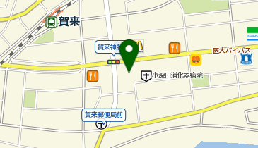 サンキューカット 賀来店の地図画像