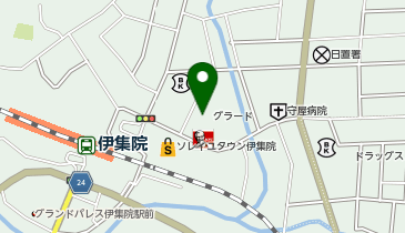 サンキューカット 伊集院店の地図画像