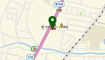 サンキューカット 古賀店の地図画像