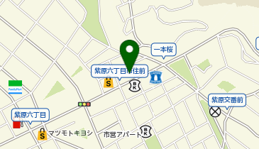 サンキューカット 紫原店の地図画像