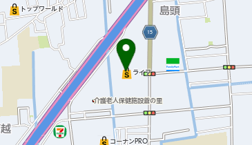 サンキューカット ライフ門真店の地図画像