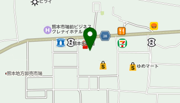 サンキューカット イオンタウン田崎店の地図画像