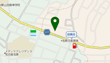 サンキューカット 日進名東店の地図画像