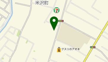 サンキューカット 水戸米沢店の地図画像