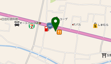 サンキューカット 日田店の地図画像
