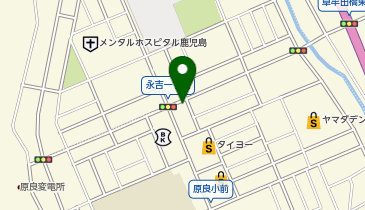 サンキューカット 原良店の地図画像