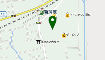 サンキューカット イオンタウン蒲原店の地図画像