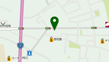サンキューカット 中田店の地図画像