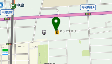 サンキューカット 昭和橋通店の地図画像