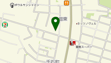 サンキューカット 会津千石店の地図画像