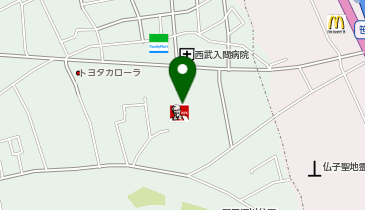 サンキューカット 入間野田モール店の地図画像