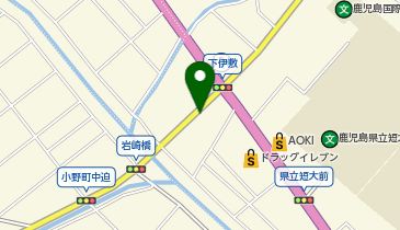 サンキューカット 下伊敷店の地図画像