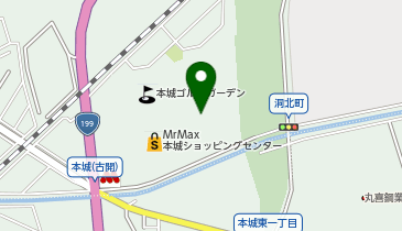 サンキューカット 本城店の地図画像
