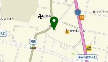 サンキューカット ベルク幸手北店の地図画像