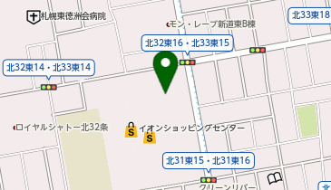 サンキューカット イオン元町店の地図画像