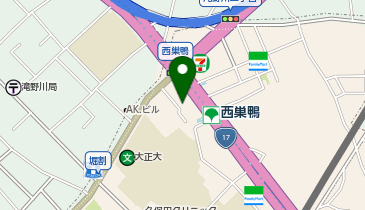 サンキューカット 西巣鴨店の地図画像