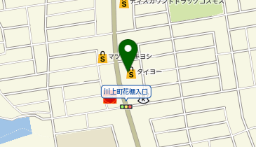サンキューカット 花棚店の地図画像