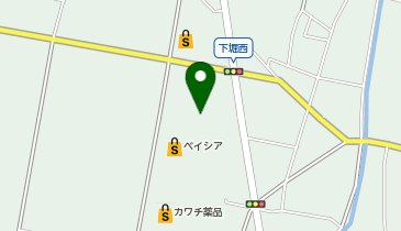 サンキューカット あづみの店の地図画像