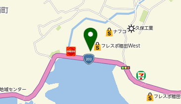 サンキューカット フレスポ福田WEST店の地図画像