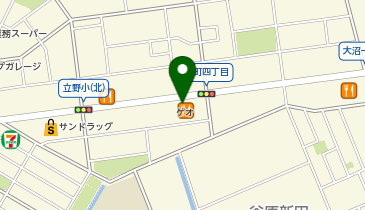 サンキューカット 春日部ユリノキ通り店の地図画像