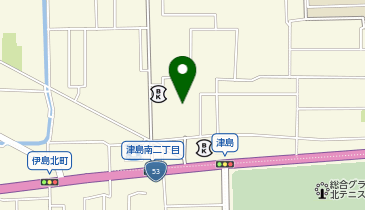 サンキューカット ツシマモール店の地図画像