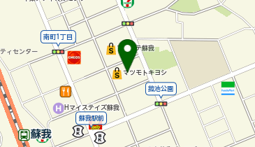 サンキューカット フォルテ蘇我店の地図画像