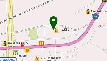 サンキューカット HIヒロセ三重町店の地図画像