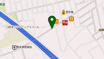 サンキューカット 楠店の地図画像
