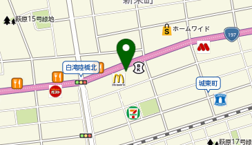 サンキューカット 城東店の地図画像