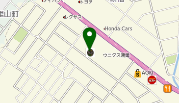 サンキューカット ウニクス鴻巣店の地図画像
