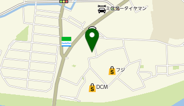サンキューカット フジ垣生店の地図画像