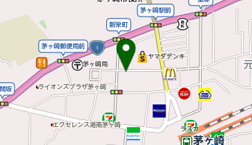 肉汁餃子のダンダダン 茅ケ崎店の地図画像