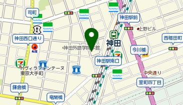 肉汁餃子のダンダダン 神田店の地図画像