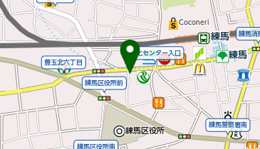 肉汁餃子のダンダダン 練馬店の地図画像