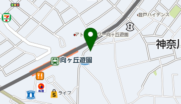 肉汁餃子のダンダダン 向ケ丘遊園店の地図画像