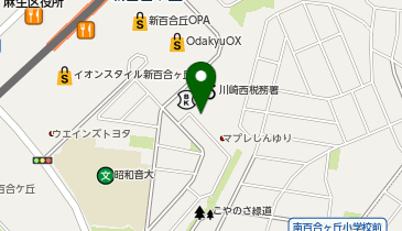 肉汁餃子のダンダダン 新百合ケ丘店の地図画像