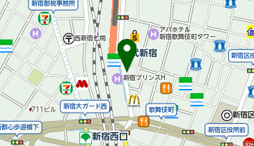 肉汁餃子のダンダダン 西武新宿店の地図画像