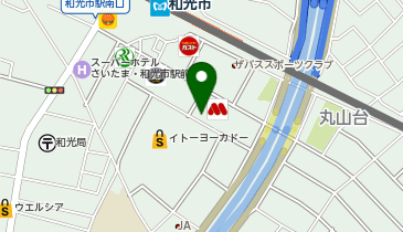 肉汁餃子のダンダダン 和光店の地図画像