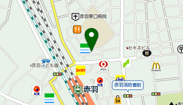 肉汁餃子のダンダダン 赤羽店の地図画像