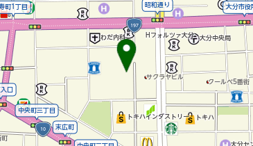 肉汁餃子のダンダダン 大分店の地図画像
