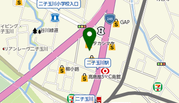 エアウィーヴ 高島屋 玉川店の地図画像