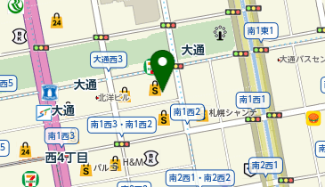 エアウィーヴ 丸井今井 札幌店の地図画像