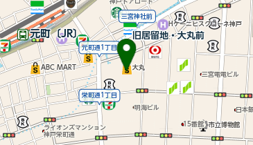 エアウィーヴ 大丸神戸店の地図画像