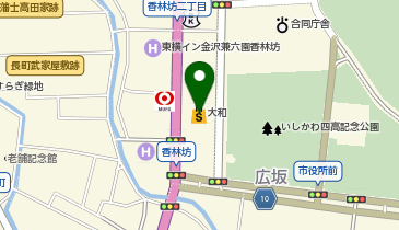 エアウィーヴ 大和 香林坊店の地図画像