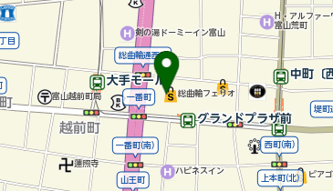 エアウィーヴ 大和 富山店の地図画像