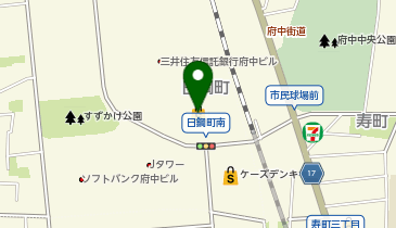 エアウィーヴ 島忠 府中店の地図画像