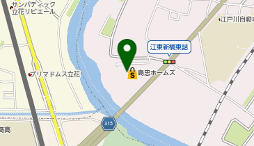 エアウィーヴ 島忠 ホームズ平井店の地図画像